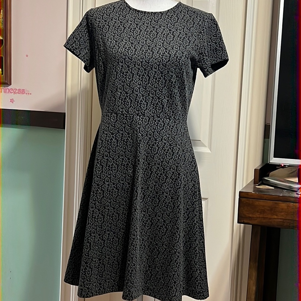 The loft grey with flowers dress